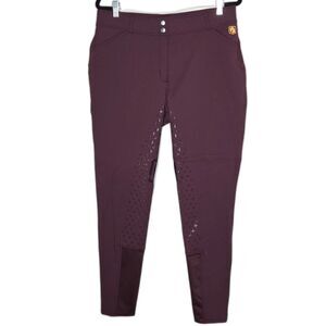 Romfh Sarafina II Breeches Full Seat Grip Subtle Bling Upper Mid Rise 34L